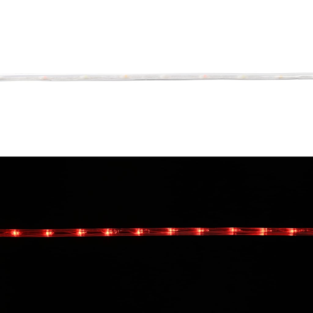 Virvės Šviesa su 1200 LED Raudona 50 m PVC EMBER