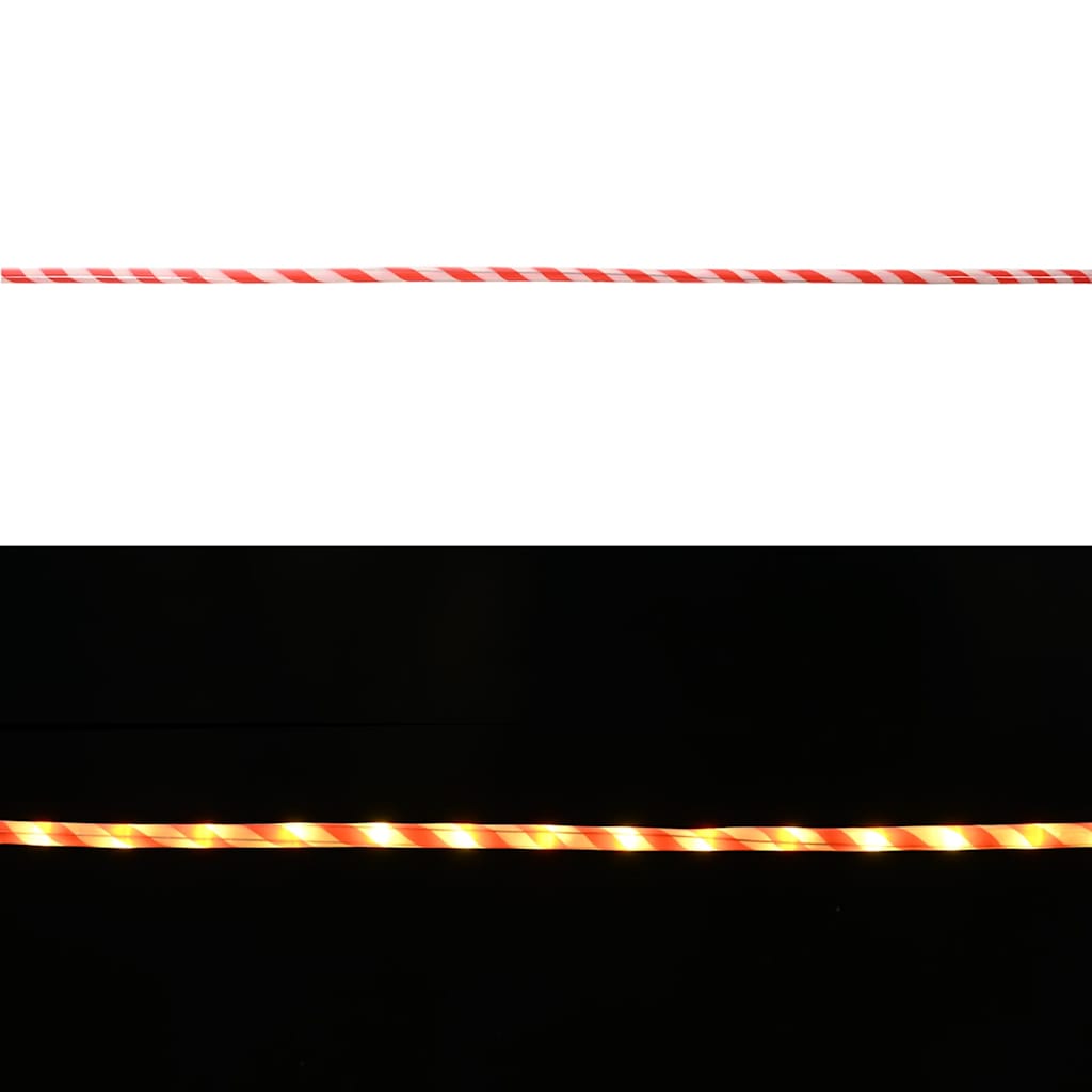 Virvės Šviesa su 1200 LED Šilta balta 50 m PVC EMBER