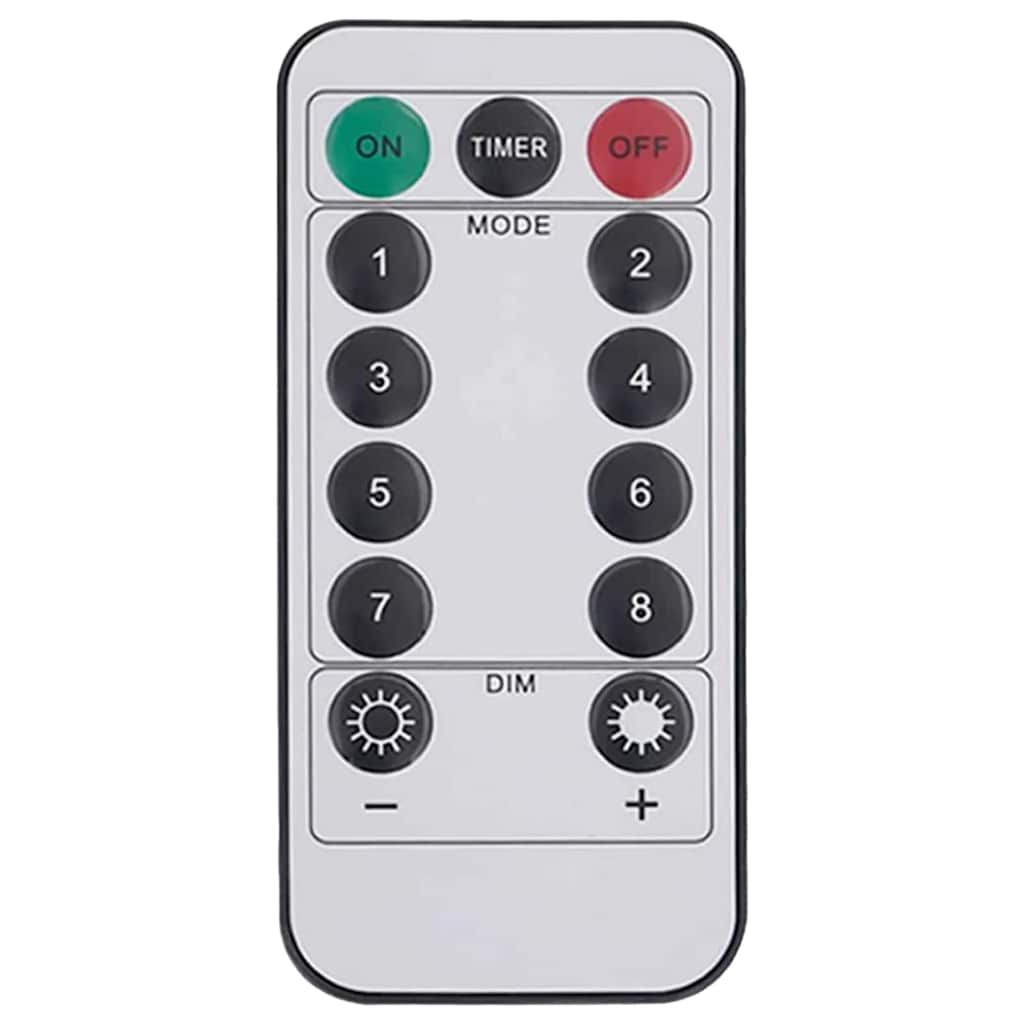 Virvės Šviesa su 1200 LED Šalta balta 50 m PVC GLITTER