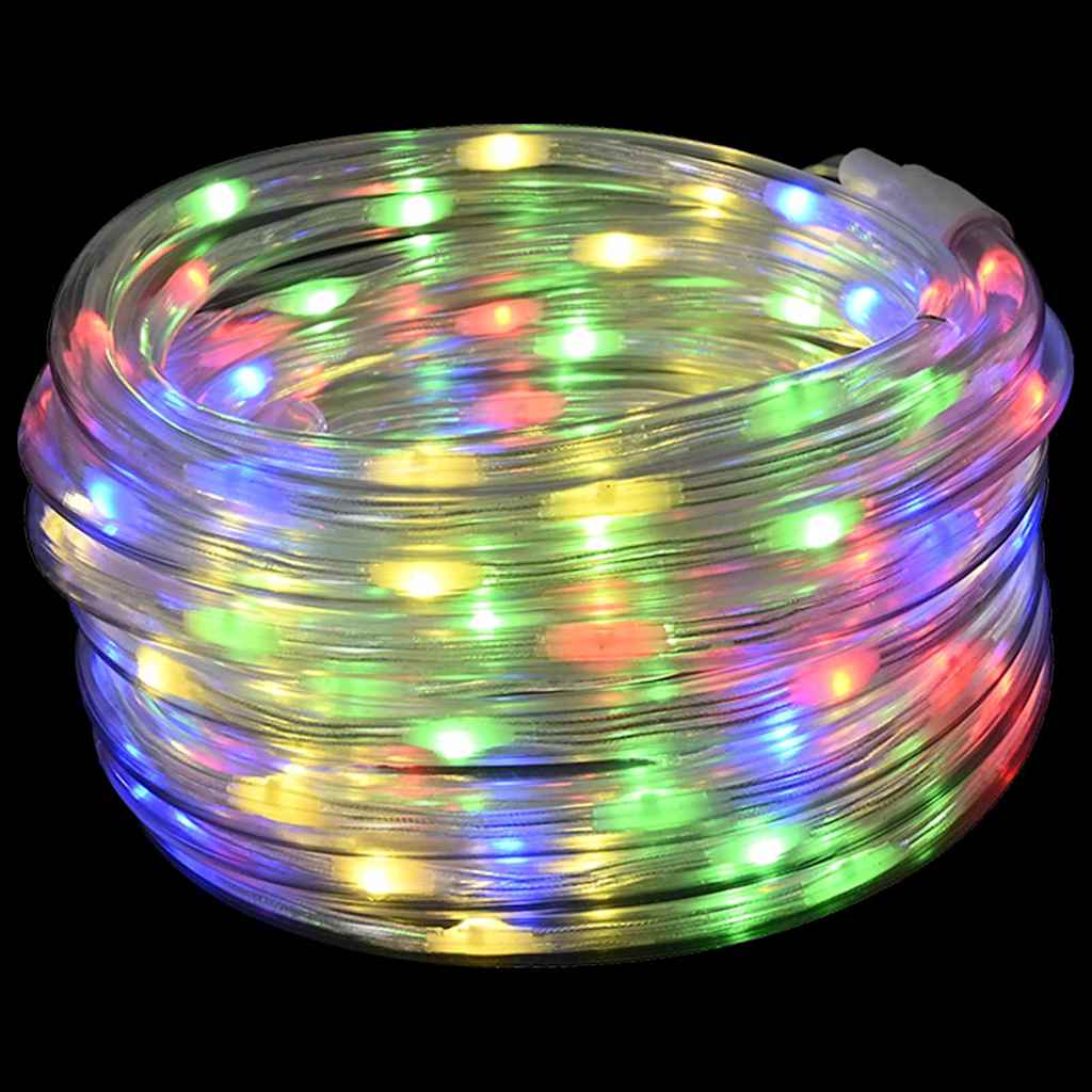 Virvės Šviesa su 120 LED Įvairiaspalvis 5 m PVC GLITTER
