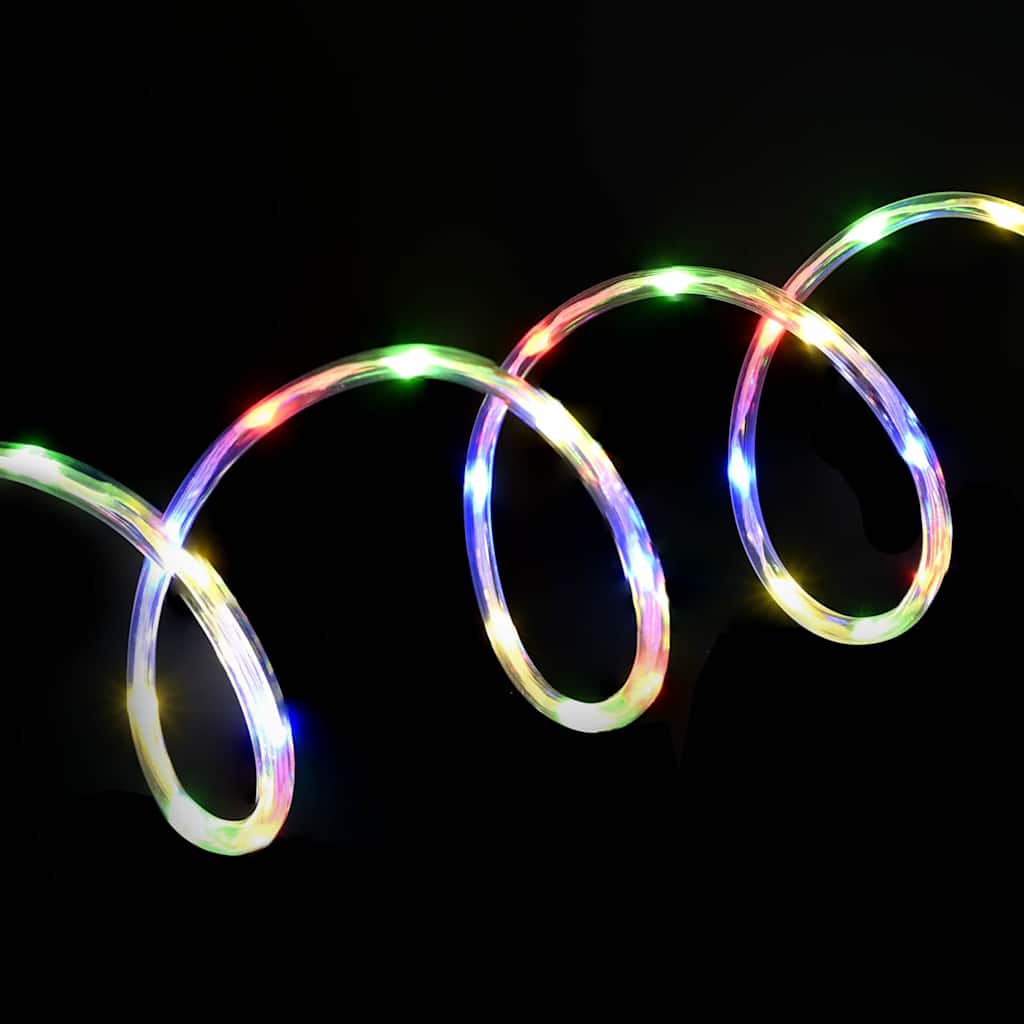 Virvės Šviesa su 240 LED Įvairiaspalvis 10 m PVC GLITTER