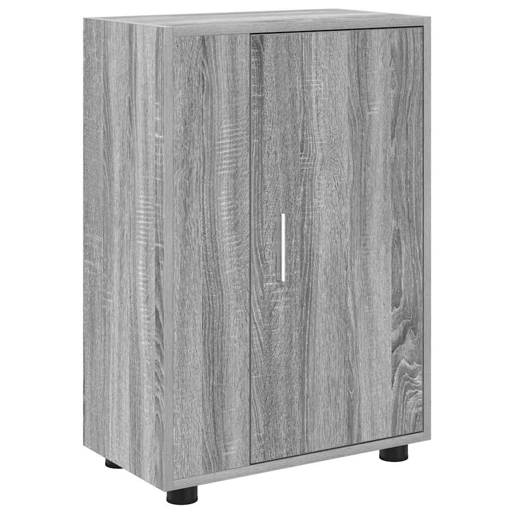 4 dalių TV spintelė rinkinys 4 pcs Pilka sonoma ąžuolo