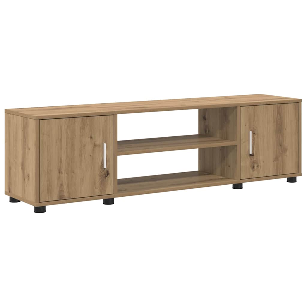 4 dalių TV spintelė rinkinys 4 pcs artisano ąžuolo