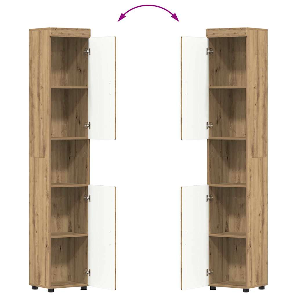 Vonios baldų rinkinys TULUM 3 pcs Amatininkų ąžuolas