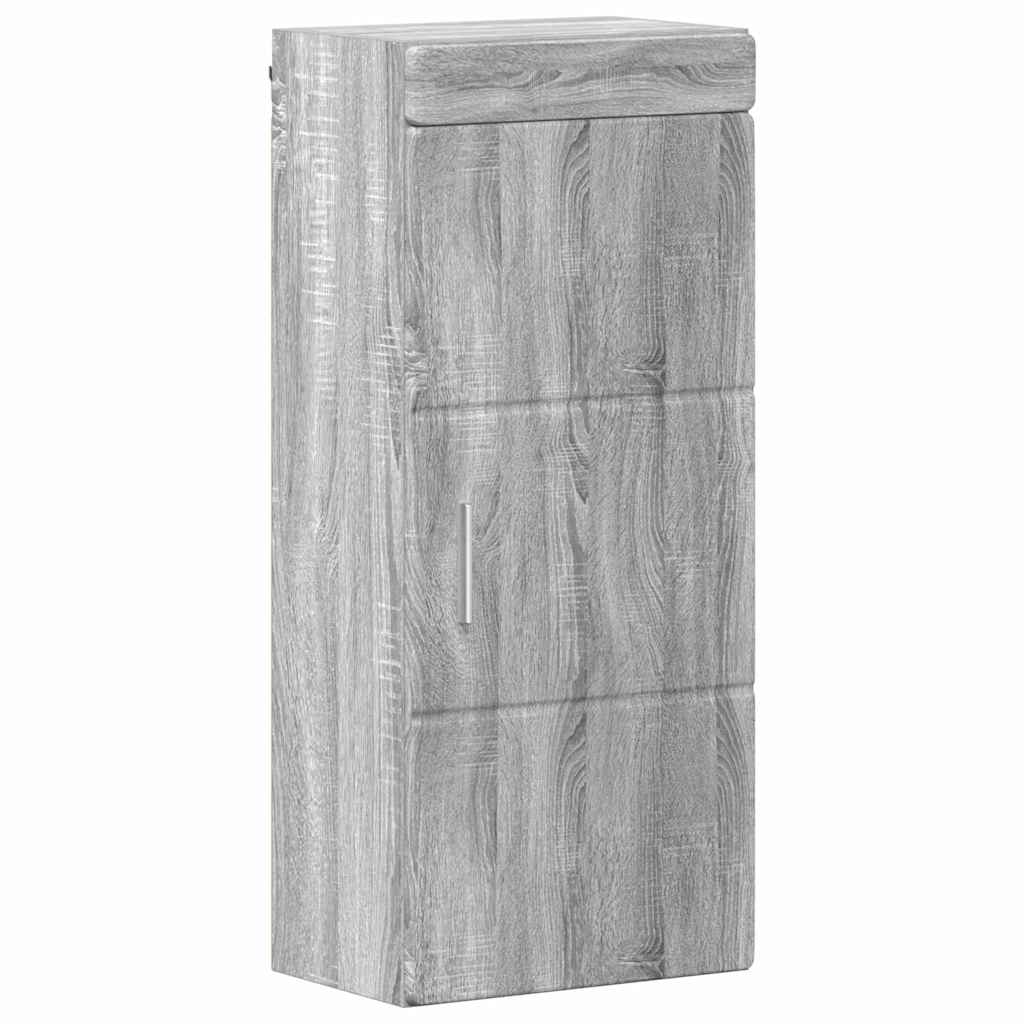Vonios baldų rinkinys TULUM 4 pcs Pilkas Sonoma 60 x 34 x 63 cm