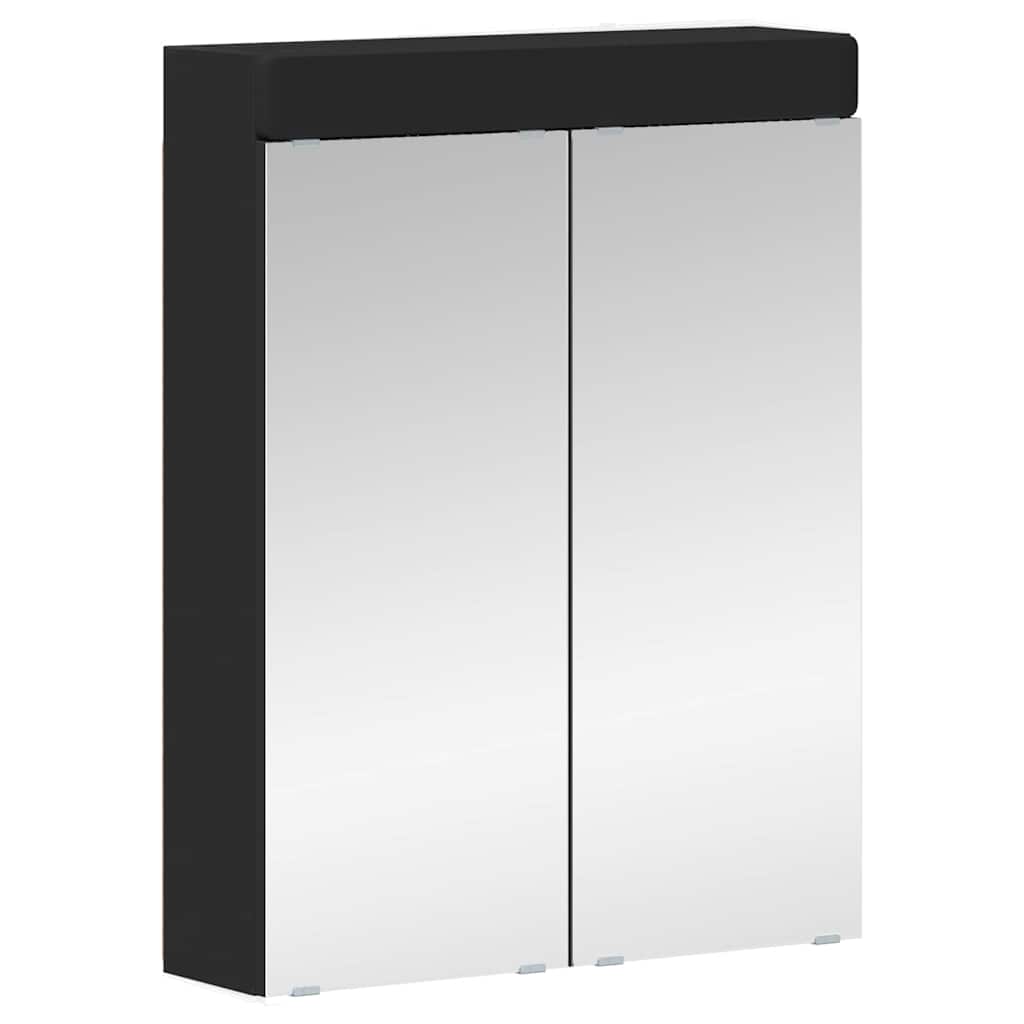 Vonios baldų rinkinys TULUM 5 pcs Juoda 60 x 34 x 63 cm