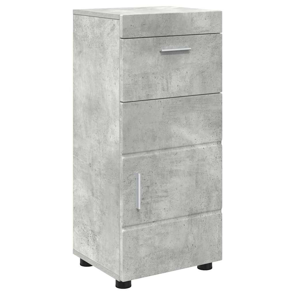 Vonios baldų rinkinys TULUM 5 pcs Betono pilka 60 x 34 x 63 cm