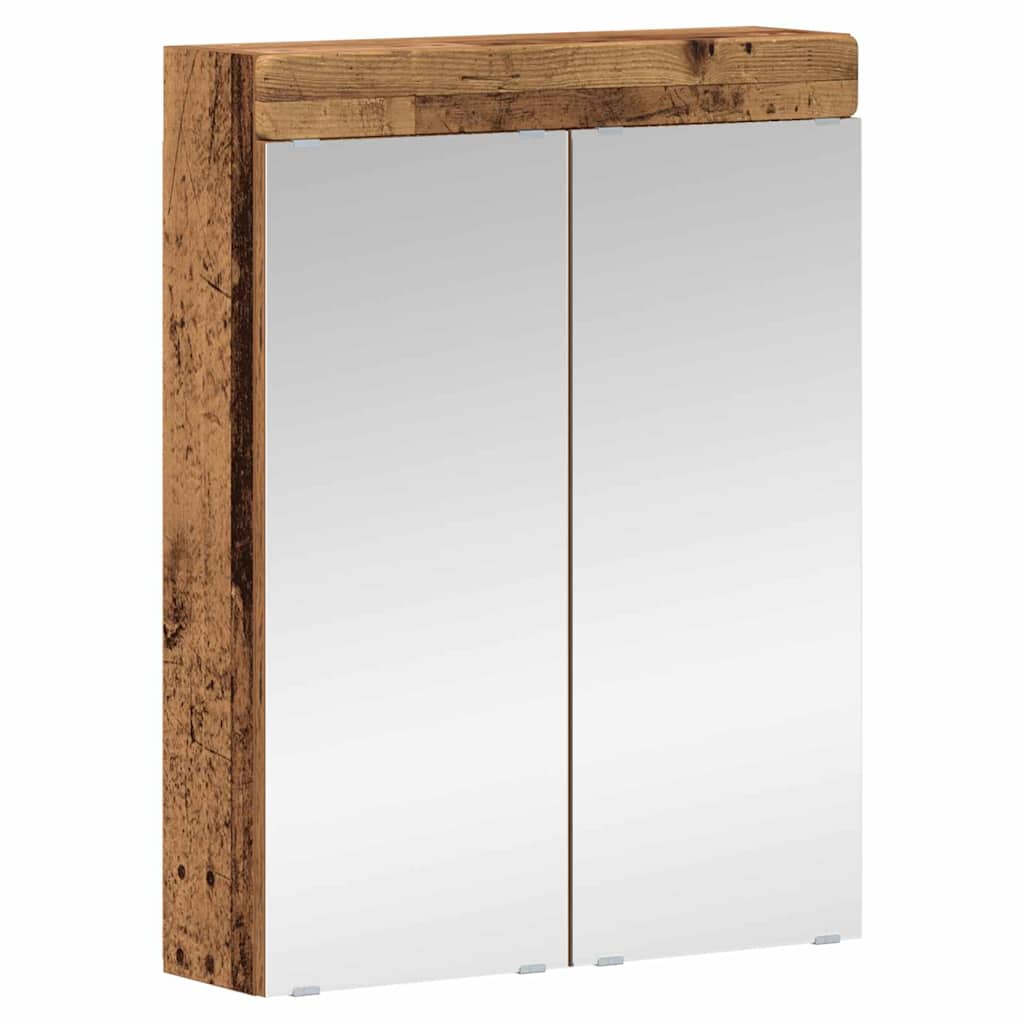 Vonios baldų rinkinys TULUM 5 pcs Senas medis 60 x 34 x 63 cm