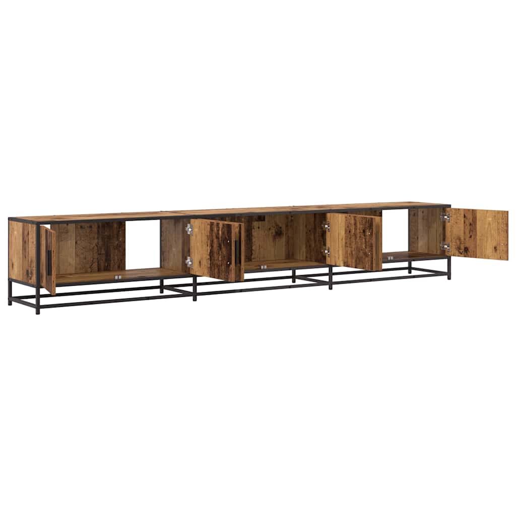 TV vienetai 2 pcs Senovinis medis 240 x 35 x 41 cm