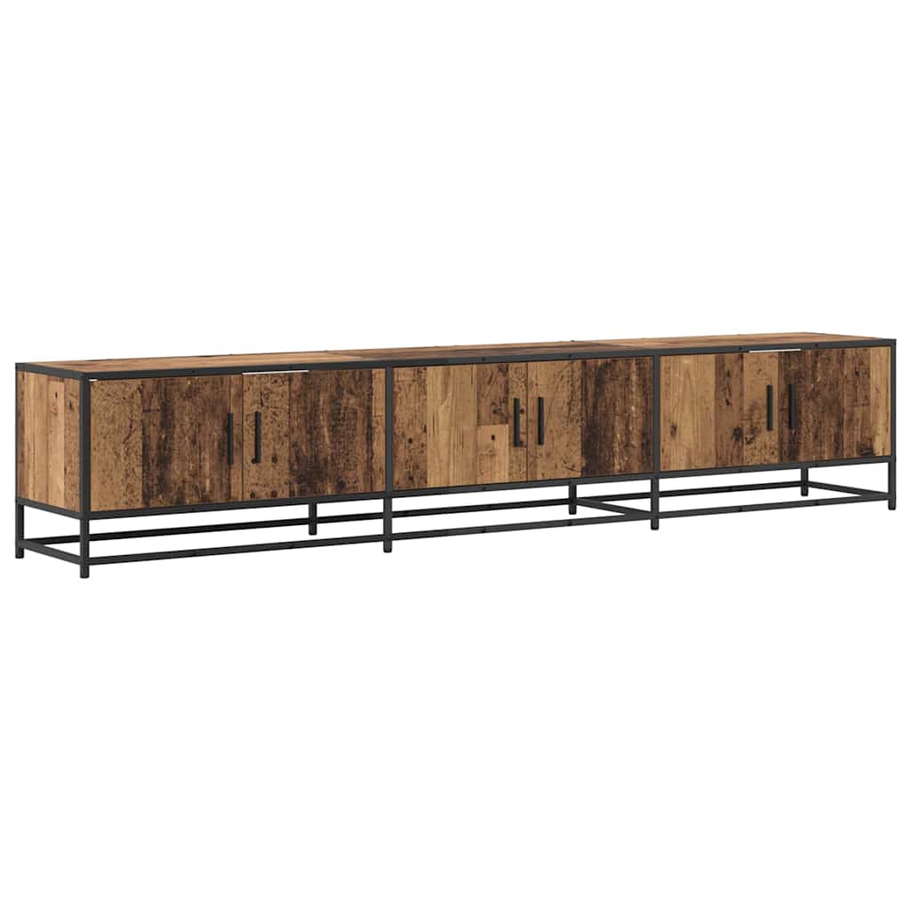 TV vienetai 2 pcs Senovinis medis 210 x 35 x 41 cm