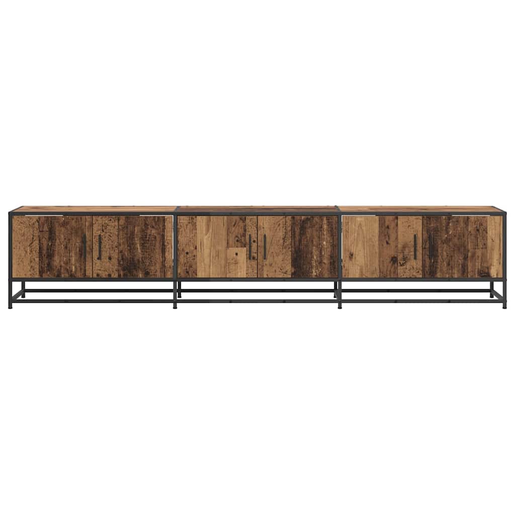 TV vienetai 2 pcs Senovinis medis 210 x 35 x 41 cm