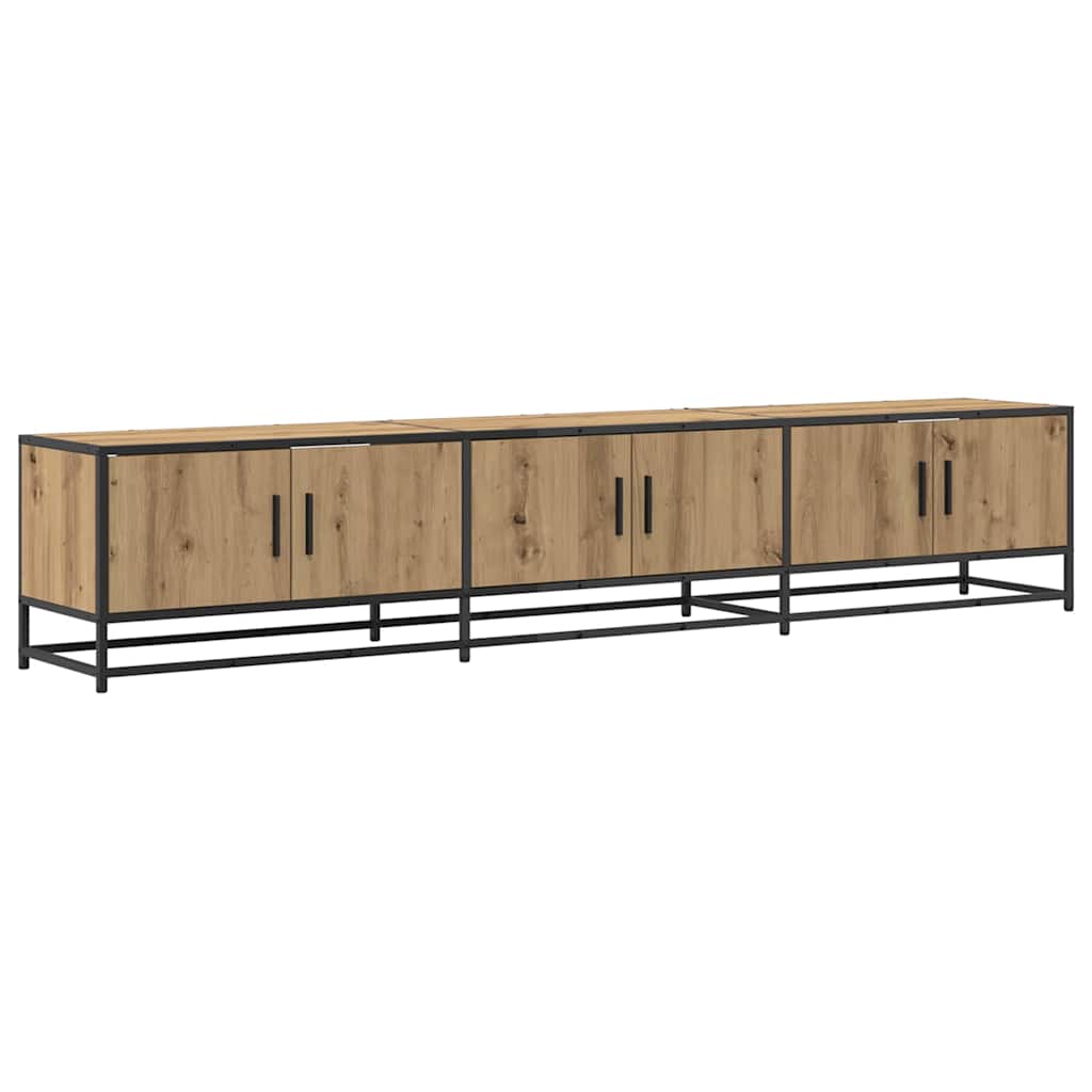 TV vienetai 2 pcs Amatininkų ąžuolas 210 x 35 x 41 cm