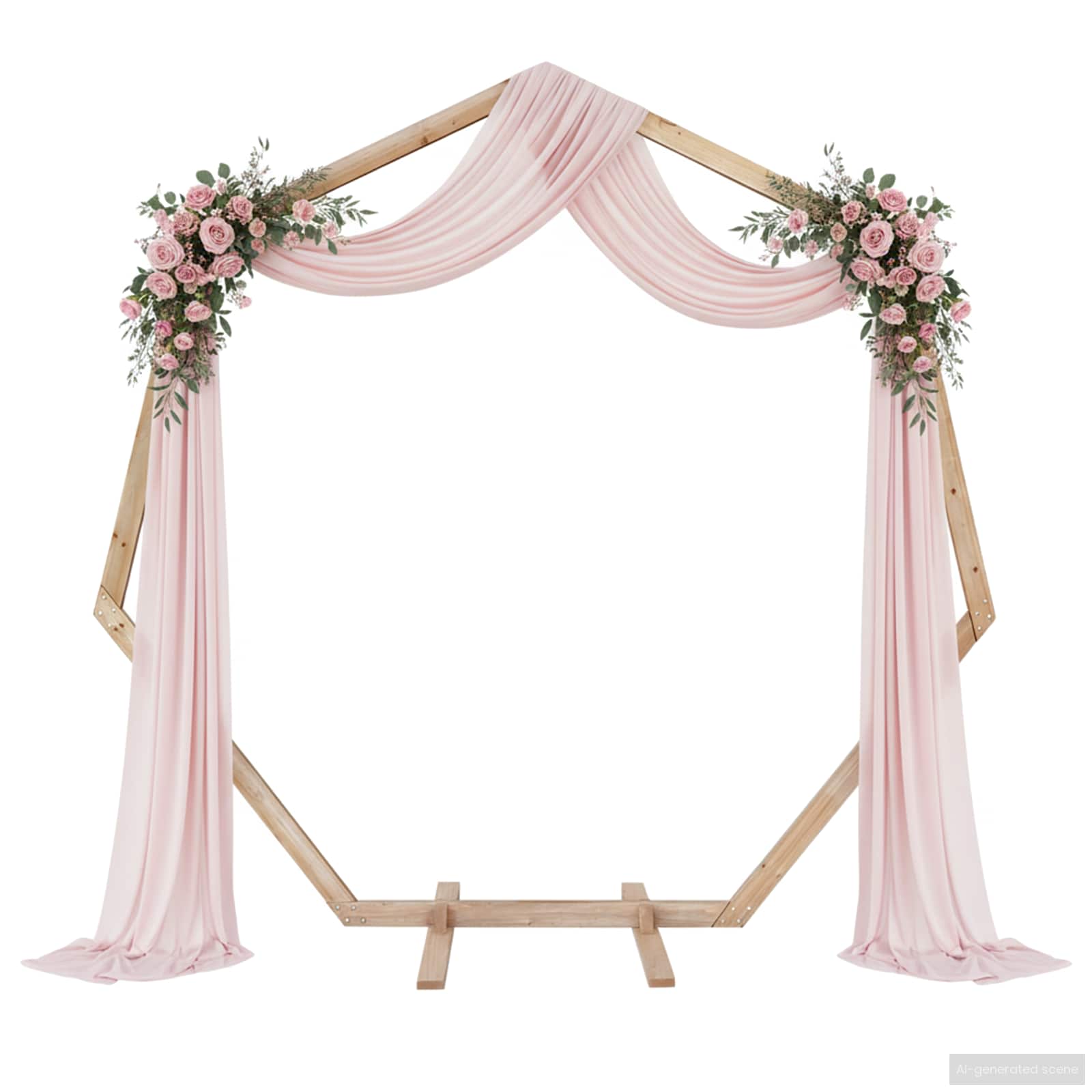 Vestuvinis Arklys Šviesiai rudas 221 x 92 x 216 cm
