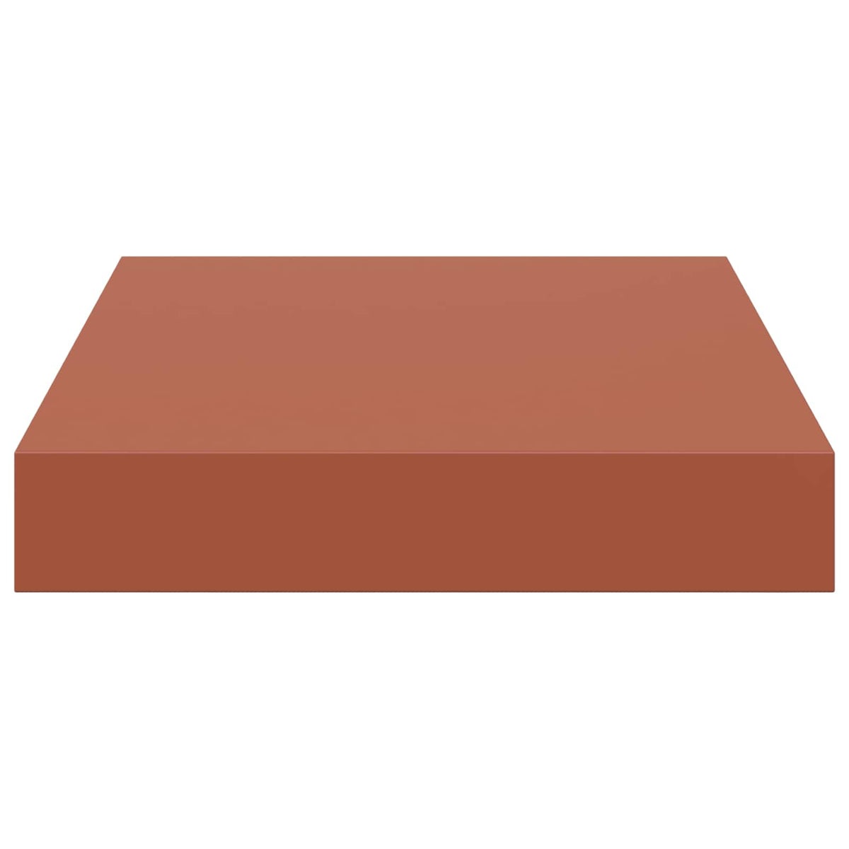 Sieninės lentynos su saugykla 4 pcs Raudona 23 x 23,5 x 4 cm