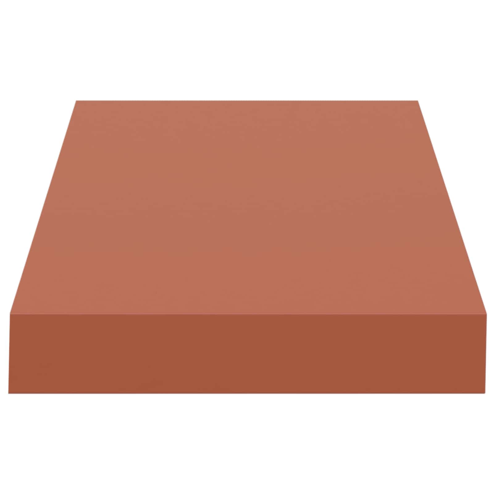 Sienas plaukti ar uzglabāšanas vietu 2 gab. Sarkani 50 x 23,5 x 4 cm