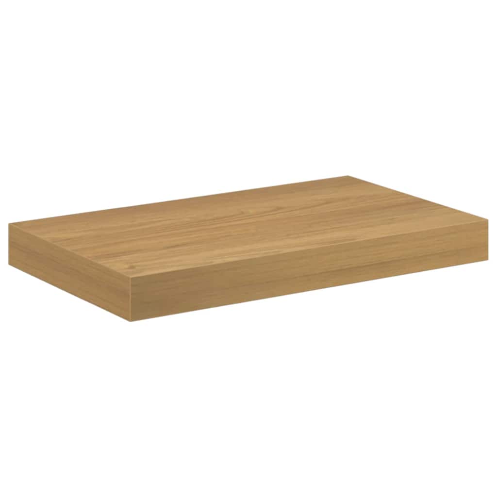 Sieninė lentyna Sieninis 2 vnt. Ruda 40 x 23,5 x 3,8 cm