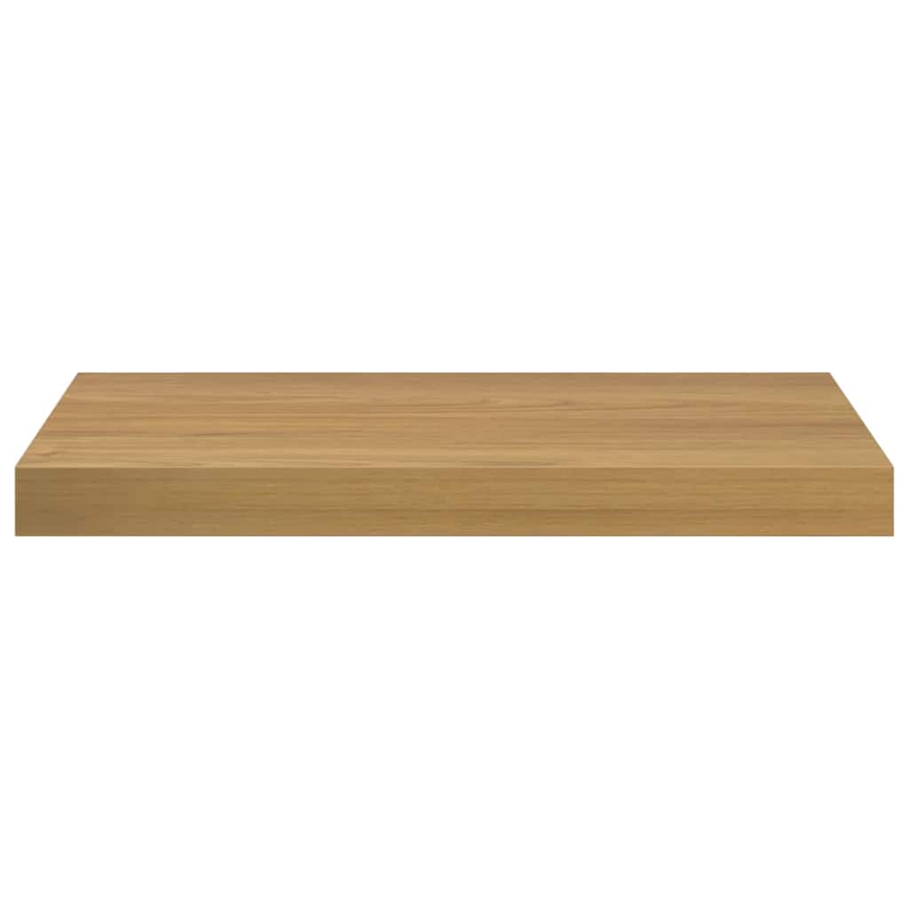 Sienas plaukti 2 gab. Brūni 50 x 23,5 x 4 cm Apstrādāta koksne