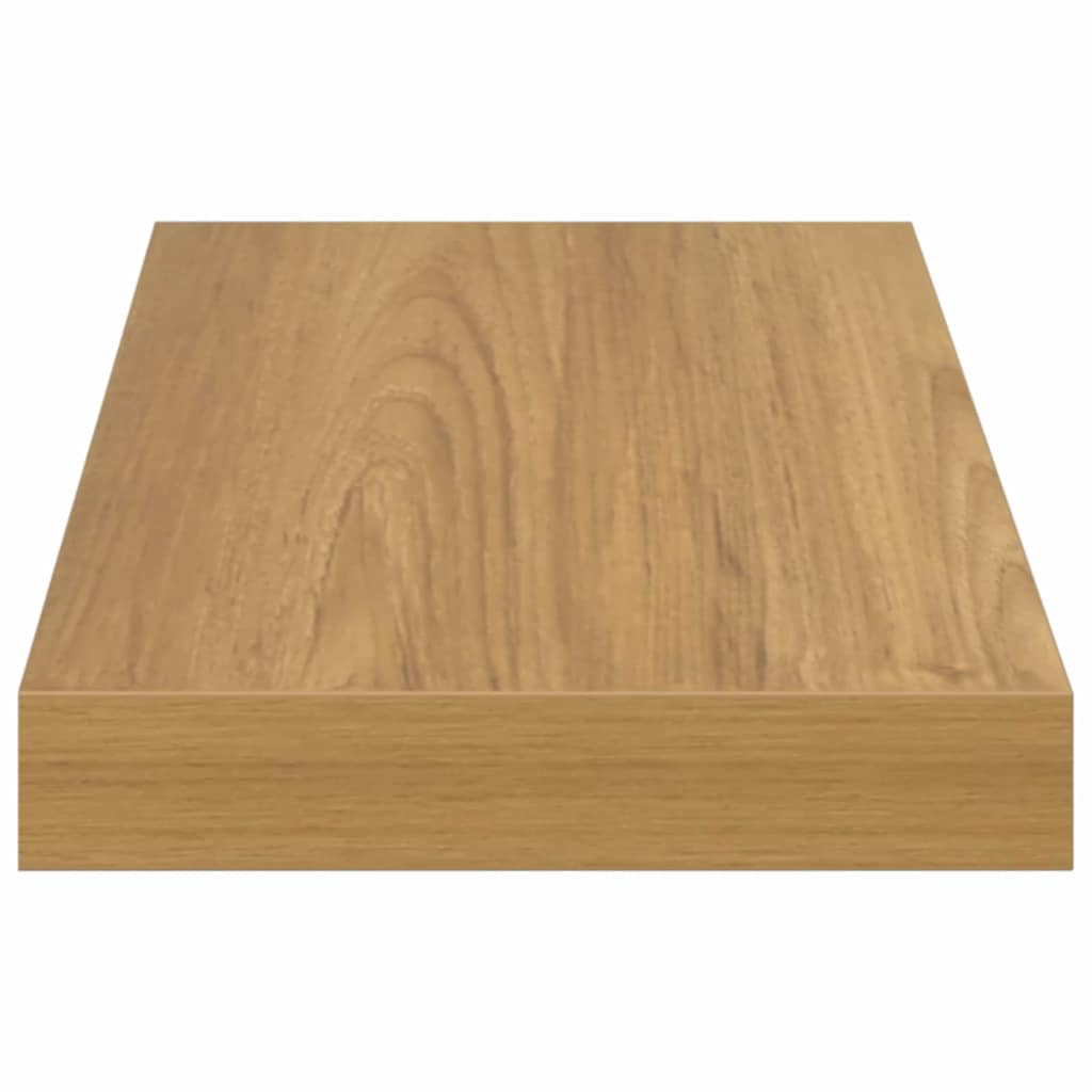 Sieninė lentyna Sieninis 4 vnt. Ruda 50 x 23,5 x 3,8 cm