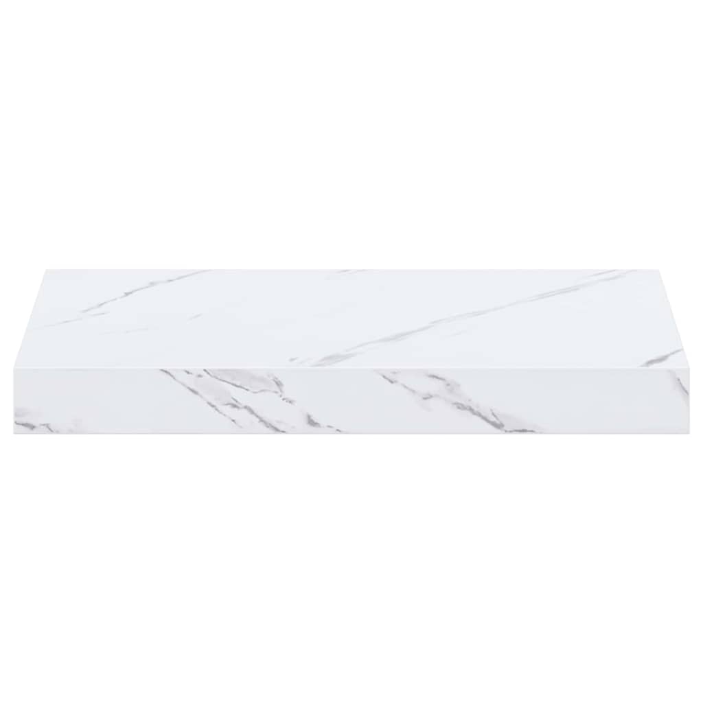 Sienas plaukts 4 gab. Balts marmors 40 x 23,5 x 4 cm