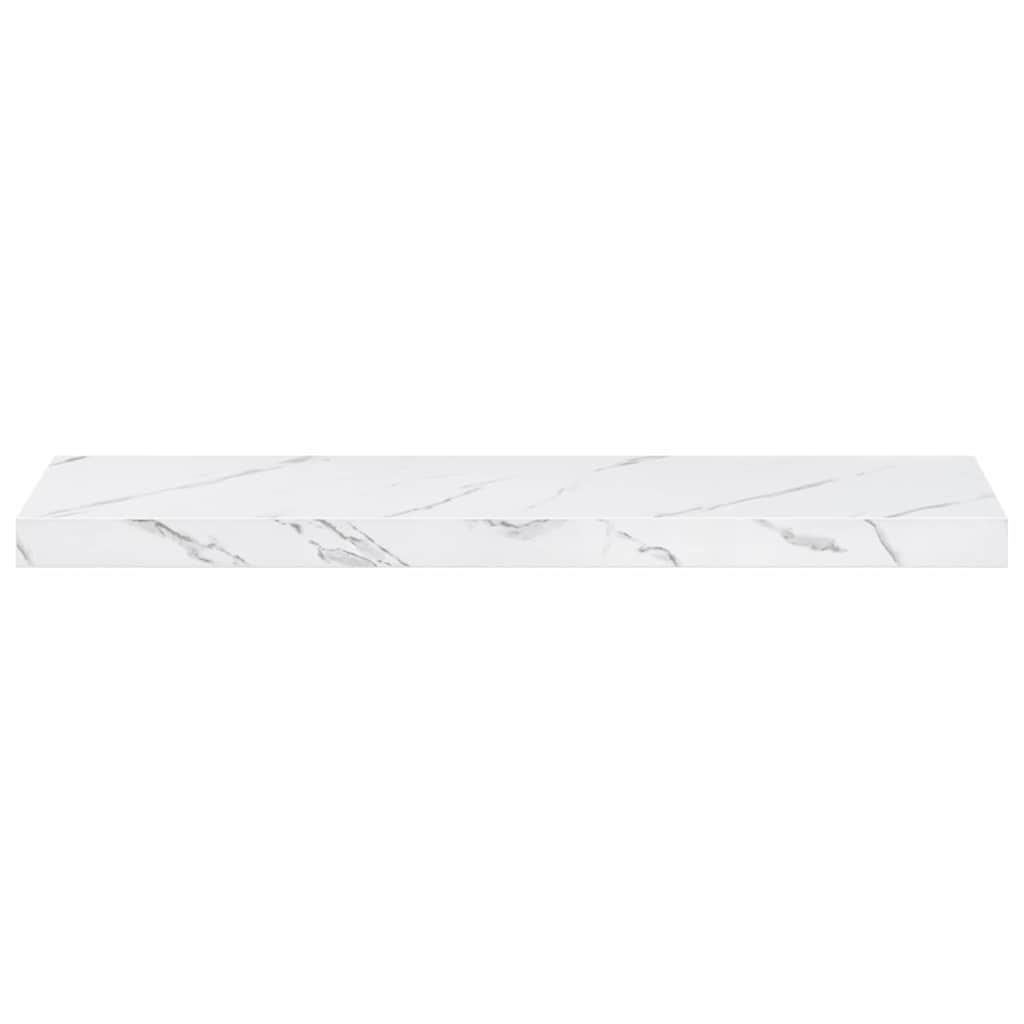 Sienas plaukti 4 gab. balti marmora 90 x 23,5 x 4 cm