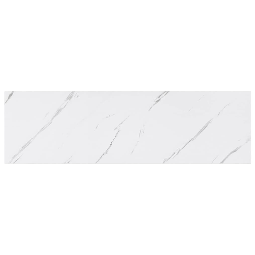 Sienas plaukti 4 gab. balti marmora 90 x 23,5 x 4 cm