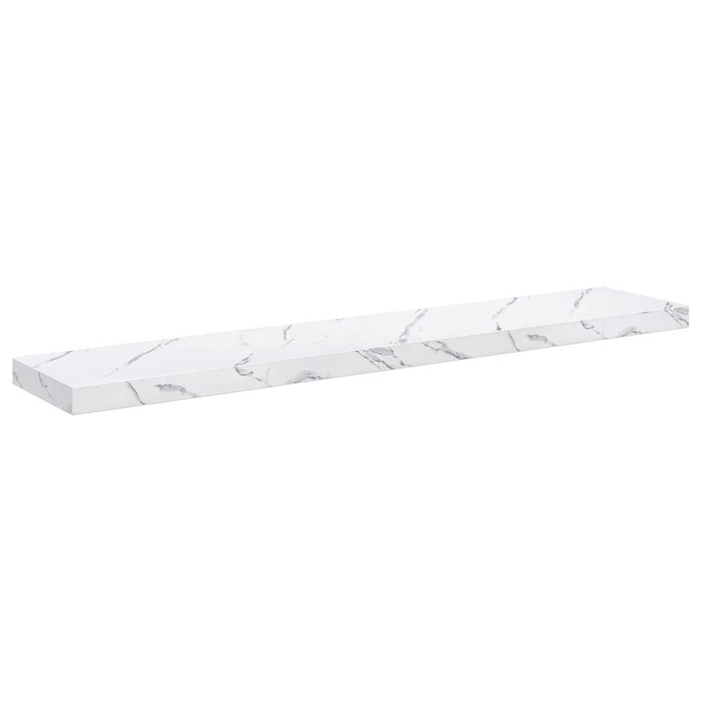 Sienas plaukti 4 gab. balts marmors 120 x 23,5 x 4 cm