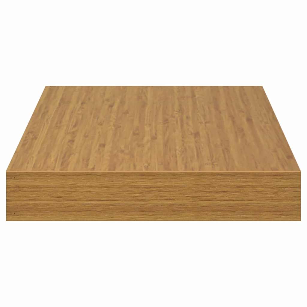 Sieninės lentynos su saugykla 4 pcs Smėlio 40 x 23,5 x 4 cm