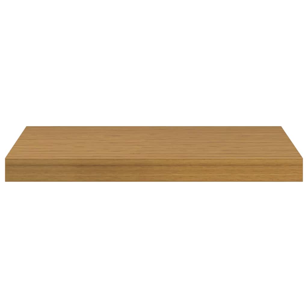 Sieninės lentynos su saugykla 2 pcs Smėlio 50 x 23,5 x 4 cm