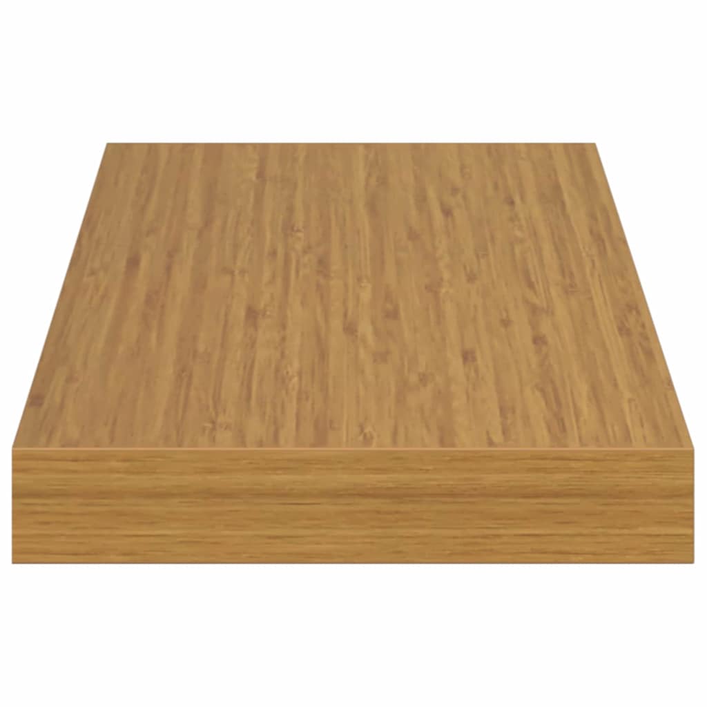 Sieninės lentynos su saugykla 2 pcs Smėlio 50 x 23,5 x 4 cm