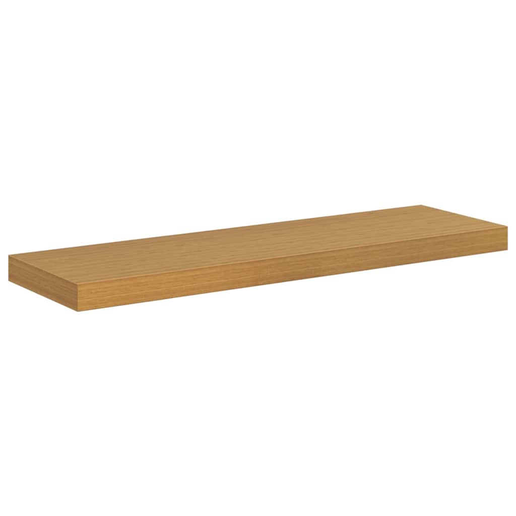 Sieninė lentyna 4 pcs Smėlio 80 x 23,5 x 4 cm Apdirbta mediena