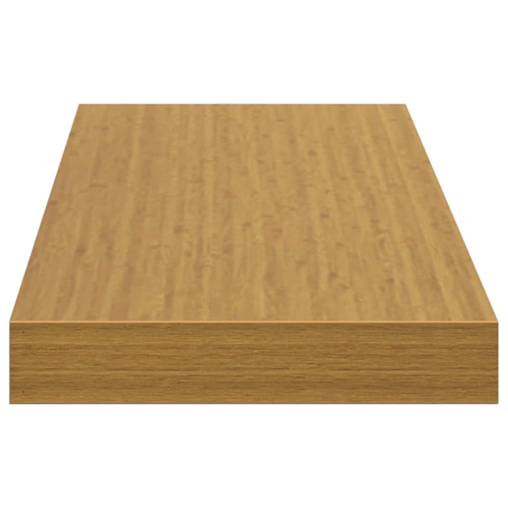 Sieninės lentynos su saugykla 2 pcs Smėlio 90 x 23,5 x 4 cm
