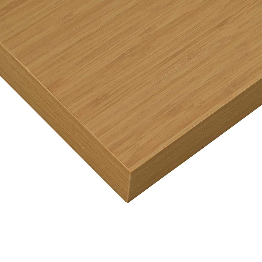 Wall Shelves with Storage 2 pcs Sand 120 x 23.5 x 4 cm