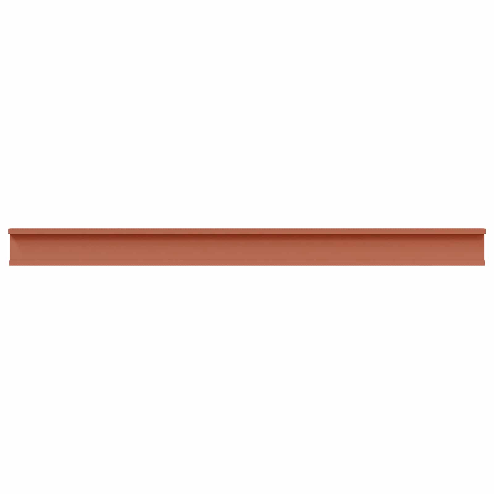 Sieninė lentyna Sieninis 2 pcs Raudona 115 x 9 x 3 cm