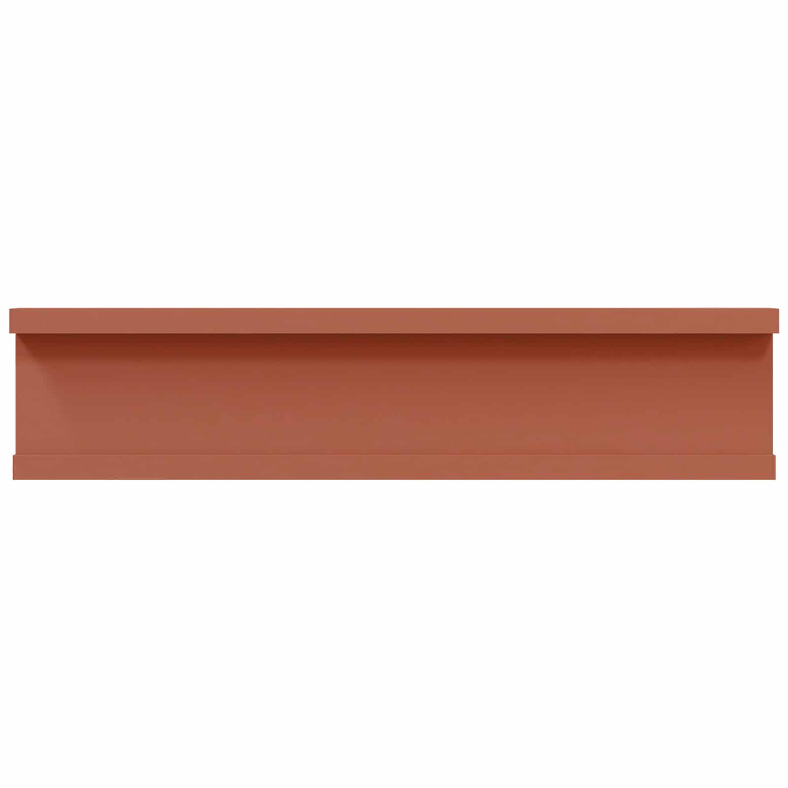 Sieninė lentyna 4 pcs Raudona 40 x 9 x 3 cm Apdirbta mediena
