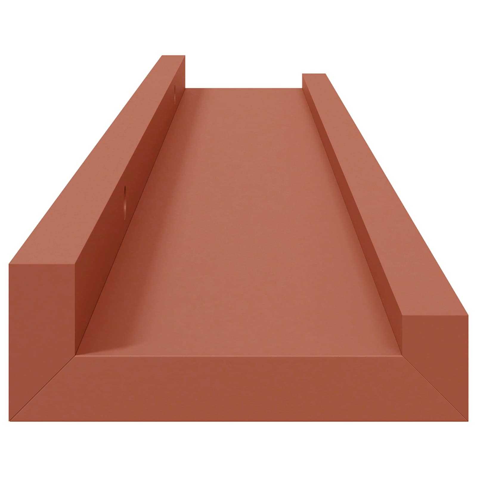 Sieninė lentyna 4 pcs Raudona 60 x 9 x 3 cm Apdirbta mediena