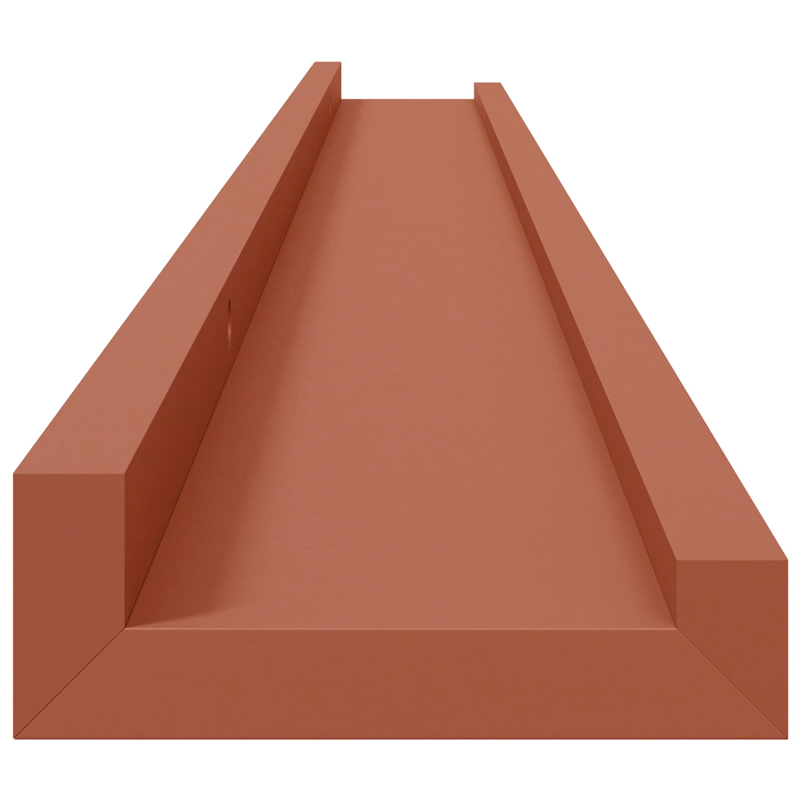 Sieninė lentyna 4 pcs Raudona 100 x 9 x 3 cm Apdirbta mediena