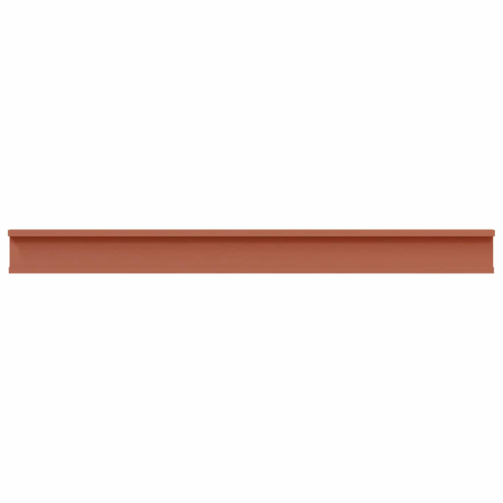 Sieninė lentyna 4 pcs Raudona 100 x 9 x 3 cm Apdirbta mediena