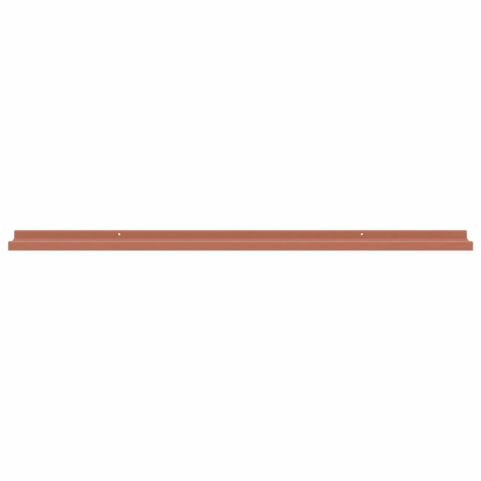 Sieninė lentyna Sieninis 4 pcs Raudona 115 x 9 x 3 cm