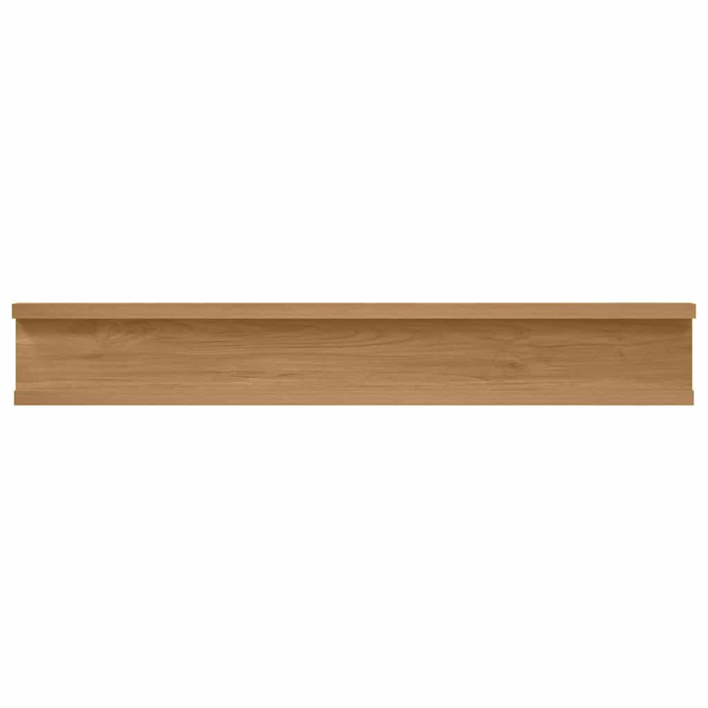 Sieninė lentyna Sieninis 4 vnt. Ruda 60 x 9 x 3 cm
