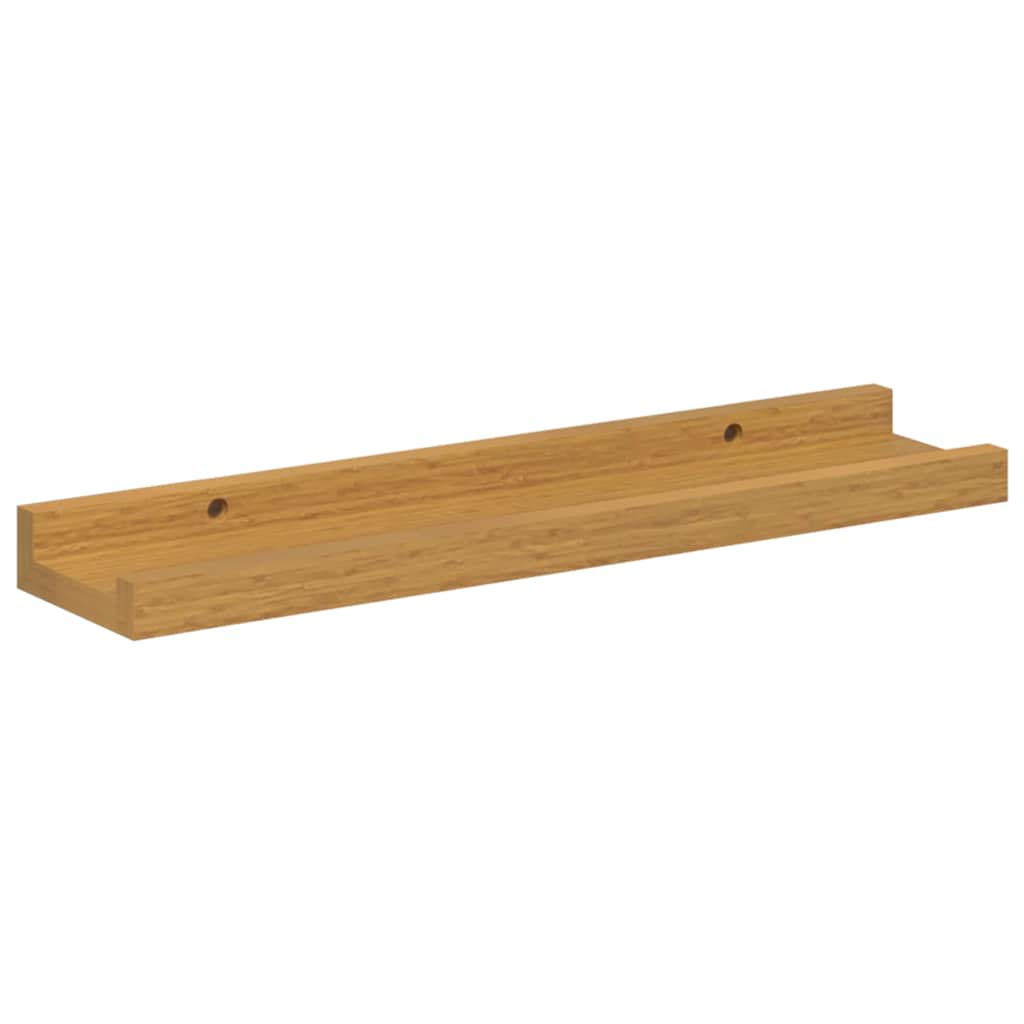 Sieninė lentyna 4 pcs Smėlio 40 x 9 x 3 cm Apdirbta mediena
