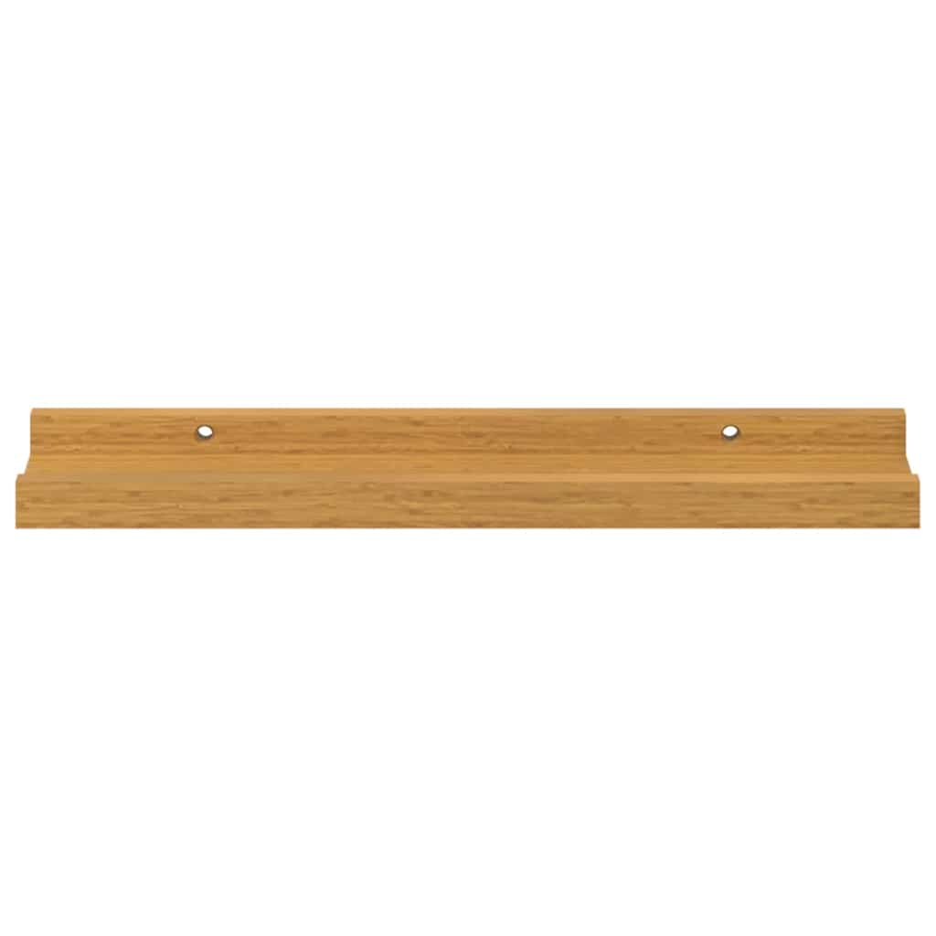 Sieninė lentyna 4 pcs Smėlio 40 x 9 x 3 cm Apdirbta mediena