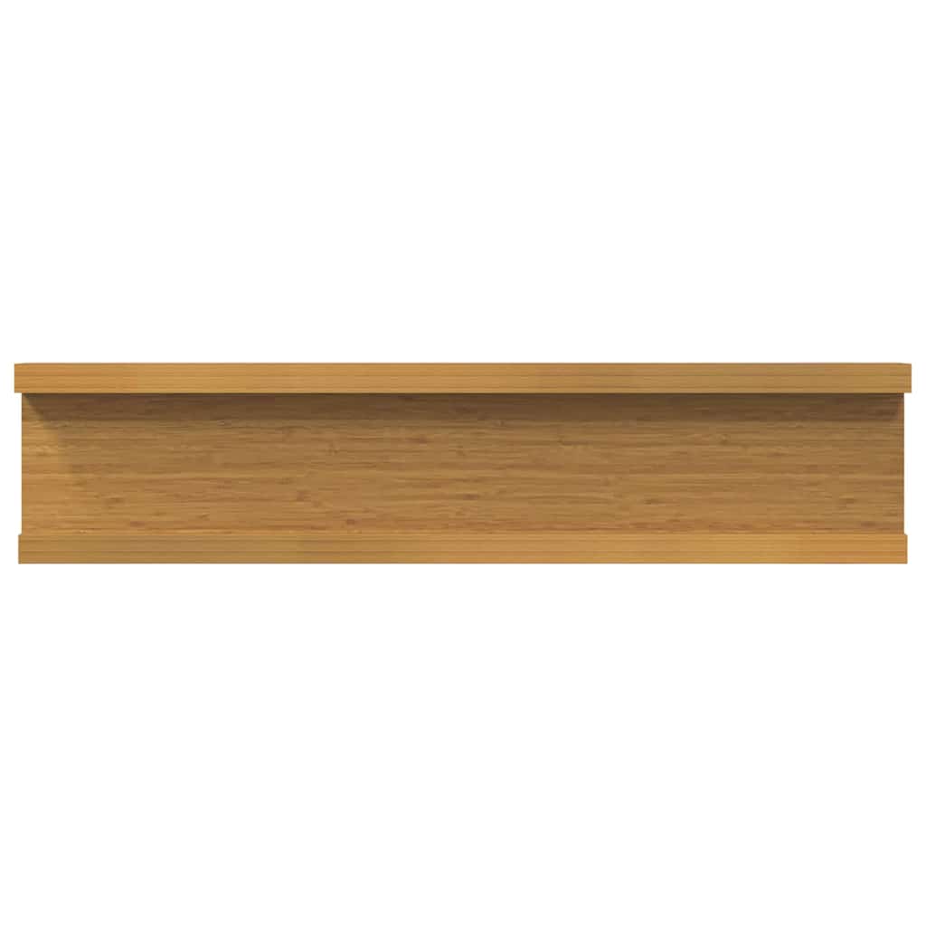 Sieninė lentyna 4 pcs Smėlio 40 x 9 x 3 cm Apdirbta mediena