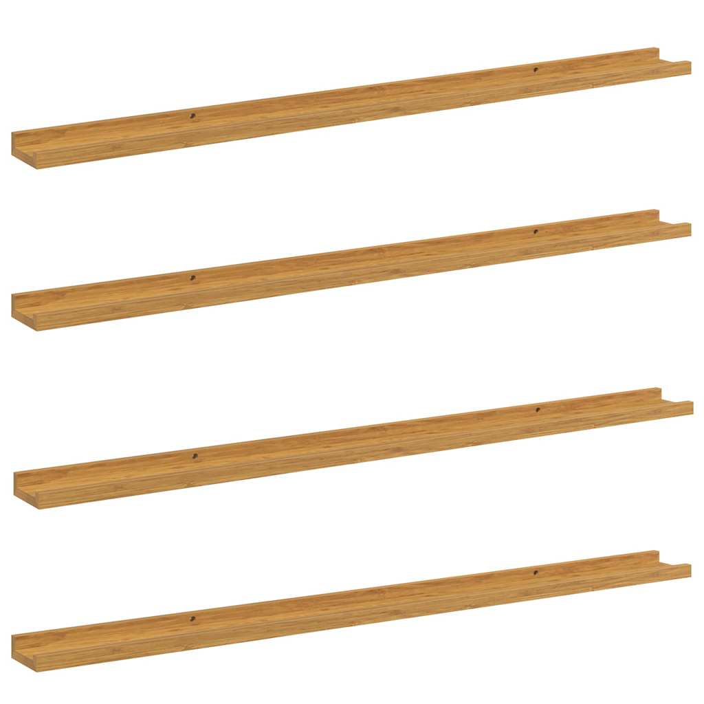 Sieninė lentyna Sieninis 4 pcs Smėlio 115 x 9 x 3 cm