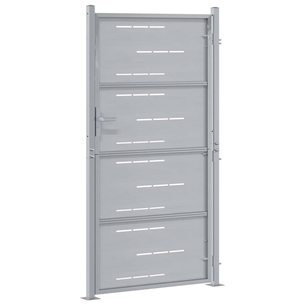 Sodo vartai 85 x 174 cm Nerūdijantis plienas Užrakintas
