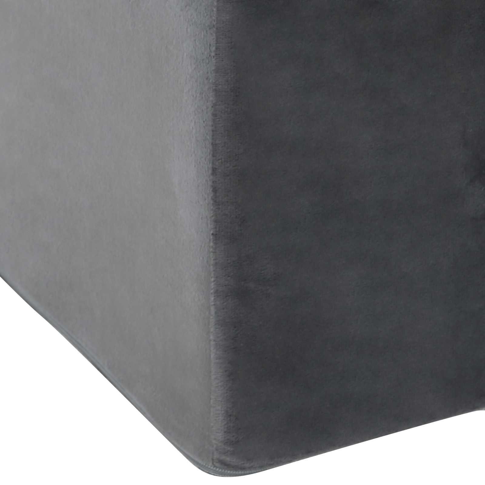 Koja pagalvė 68 x 41 x 24 cm PU putos Pilka