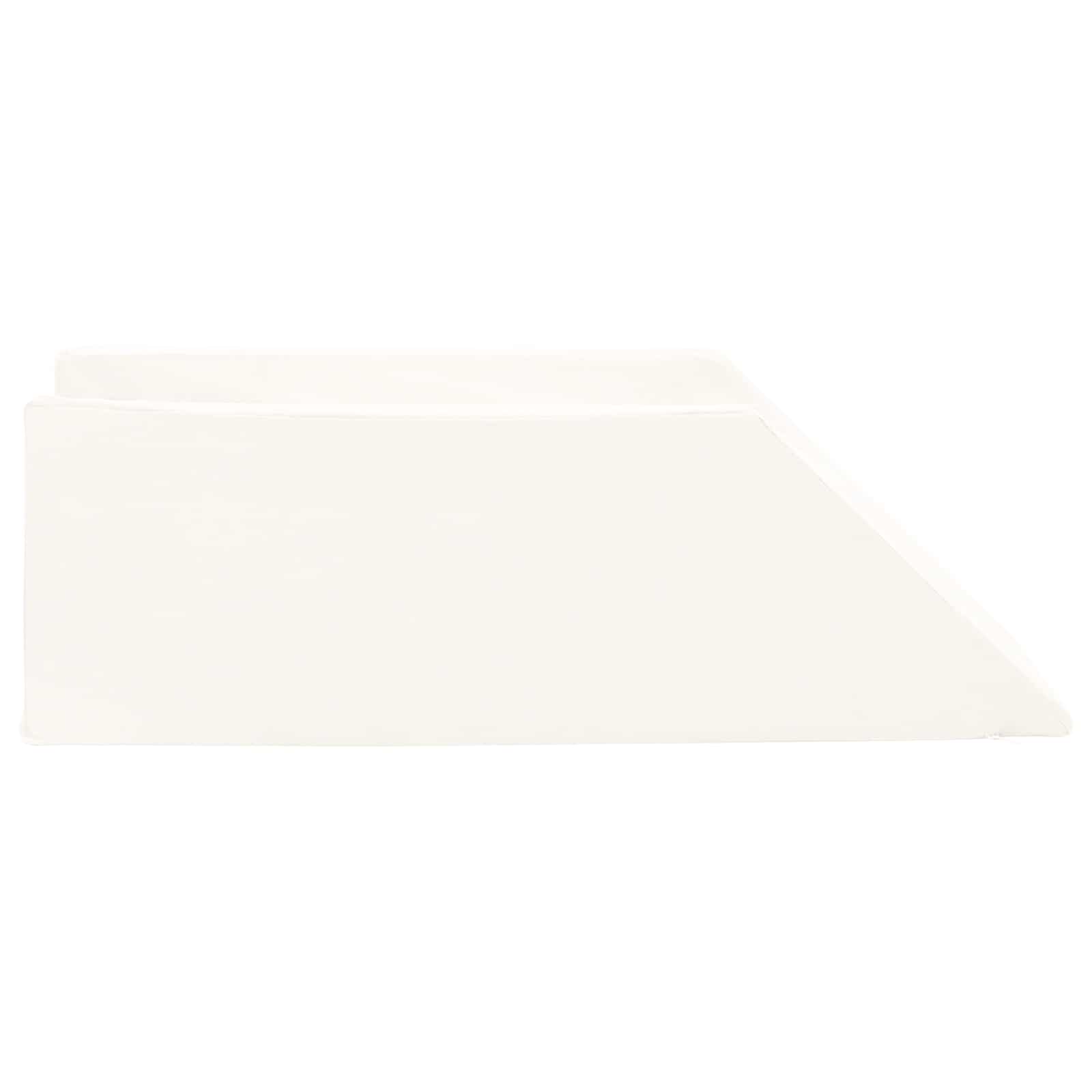 Spilvens kājām Vienkāršs Balts 68 x 25 x 21,5 cm PU putas