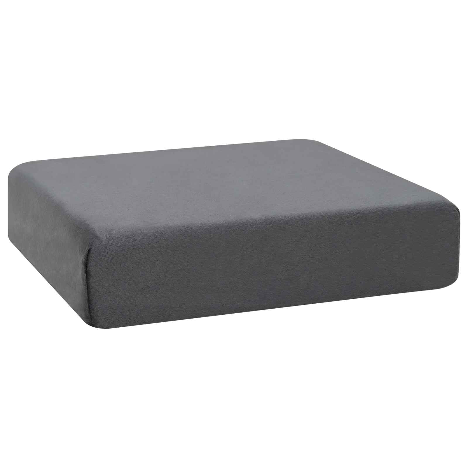 Sėdynės pagalvėlė 40 x 40 x 10 cm PU putos Pilka