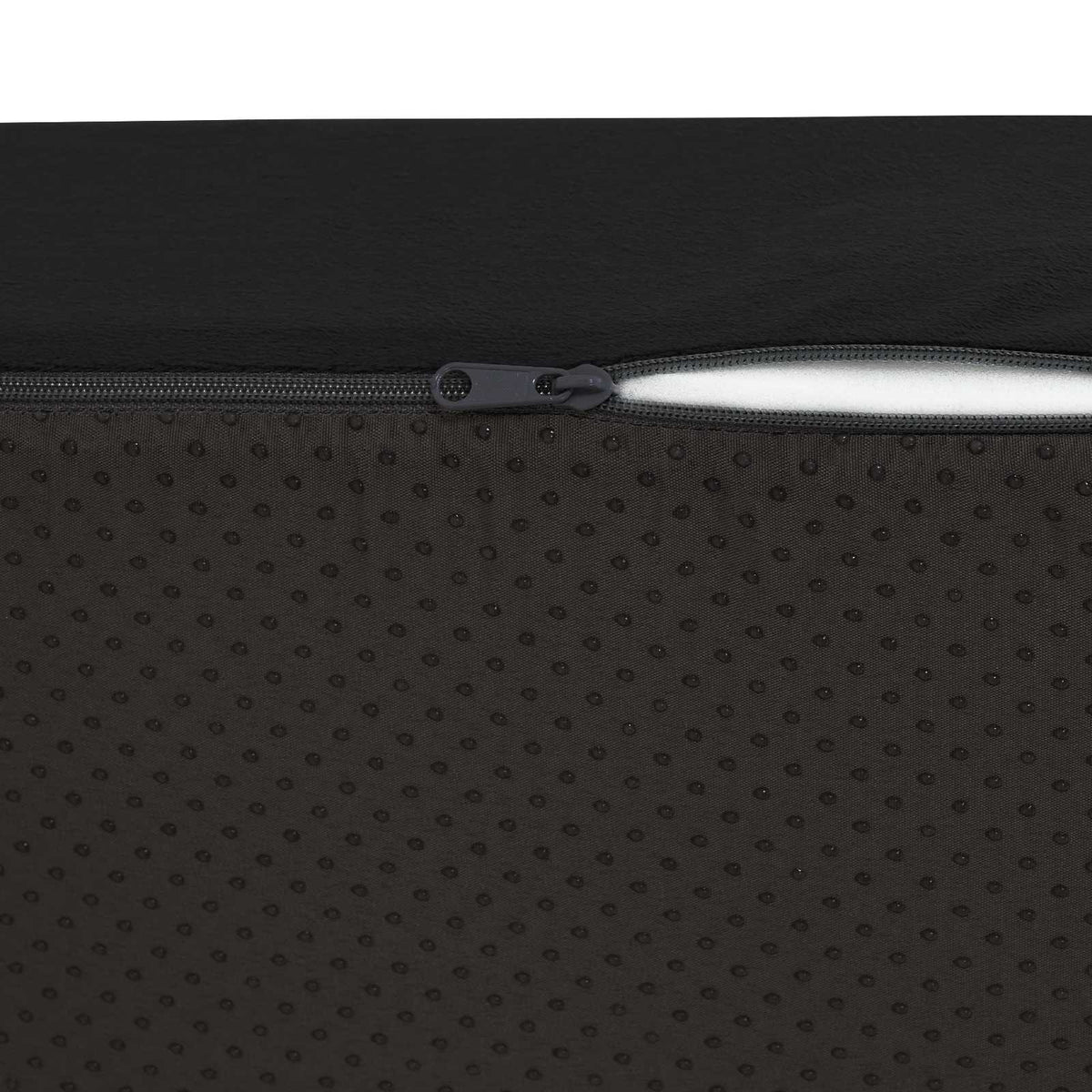 Sėdynės pagalvėlė 40 x 40 x 11 cm PU putos Juoda