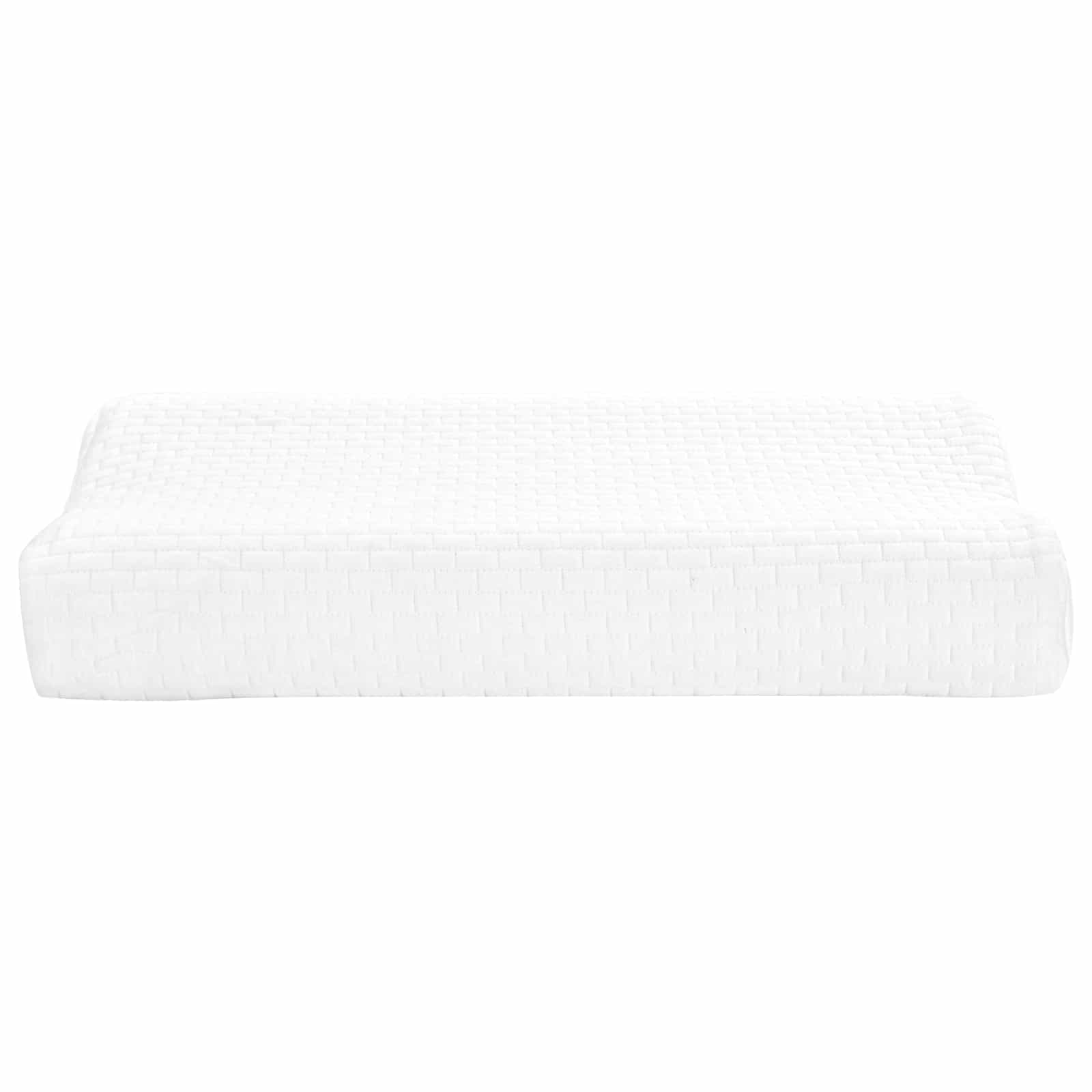 Memory Foam Sleeping Pillow White 50 x 30 x 10.5 cm