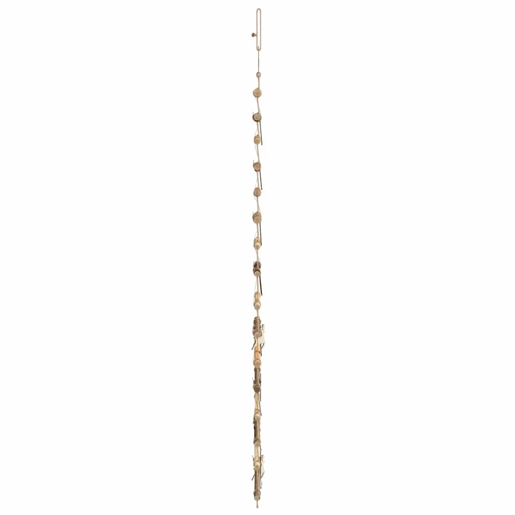 Kalėdų eglutė su 80 LED Natūrali 150 cm masyvi uosio mediena
